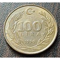Турция 100 лир, 1990     ( 1-8-2 )