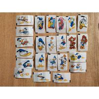 Вкладыши от жвачки Дональд Дак Mr. Donald Duck