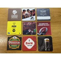 Подставки под пиво одним эконом лотом No 62