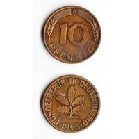 10 пфеннигов Германия 1995 года(D)