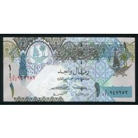 Катар 1 риалов 2008 г. P28(2). UNC