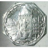 ГЕРМАНИЯ НЮРНБЕРГ 20 пфеннигов 1920 год - ШТЕМПЕЛЬНЫЙ БЛЕСК!