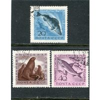 СССР 1960.. Рыбы и морские животные