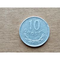 Польша 10 грошей, 1976г. (D-107)