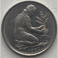 Германия 50 пфеннигов 1992 г. A