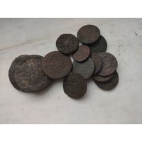 Монеты Екатерины и Елизоветы