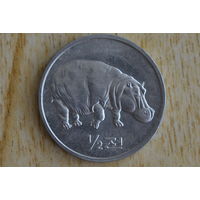 Северная Корея 1/2 чона 2002 с 1 руб