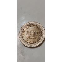 Колумбия 500 песос 2014
