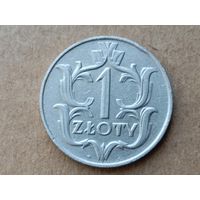 Польша 1 злотый, 1929г. (D-109)