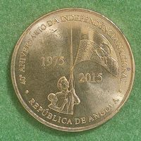 Ангола 100 кванза 2015 г. 40 лет Независимости
