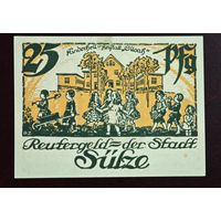 1922 год Германия 25 пфеннигов