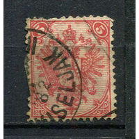 Босния и Герцоговина (Австро-венгерская администрация) - 1879/1898 - Герб 5Kr - [Mi.4 ii] - 1 марка. Гашеная.  (Лот 12EQ)-T7P7