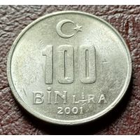Турция 100.000 лир, 2001    ( 1-6-8 )