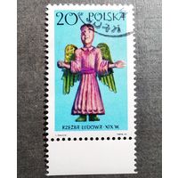 Марка Польша 1969 год Скульптура 19-го века