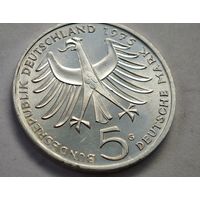 1975 год  5 марок  Германия    серебро