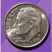 10 центов 2017 г   США