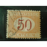 Италия, 1870. Доплатная марка. Mi-5,5 евро гаш.