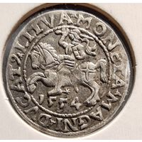 Полугрош 1554 RRR Сигизмунд Август