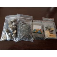 Остатки Au + Ag (микросхемы СССР+конденсаторы+транзисторы+диоды)