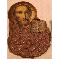 Иконка вышитая. 19 век.