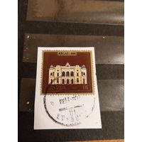 1995 Латвия мих 411 архитектура на вырезке (2-16)