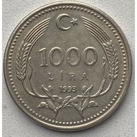 Турция 1000 лир 1993 г.