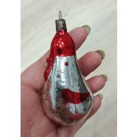 Елочные игрушки, стекло, петушок, петух