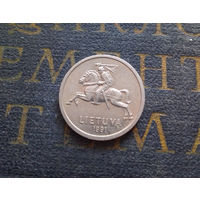 1 лит 1991 Литва #02 XF