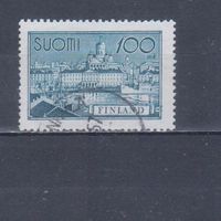 [2383] Финляндия 1942. Культура.Архитектура.Морской вокзал в Хельсинки. Гашеная марка.