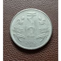 2 рупии 2012г Индия