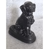 Собака Сеттер. Касли СССР. 1987 г . ВЫСОТА 16.5 см