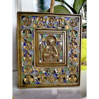 Иконка , пластика, Благое молчание, 6 цветов, 15 *12,5 см.
