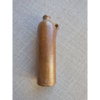 Нечастая маленькая глиняная бутылка из под бальзама пмв