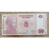 Werty71 Конго 50 франков 2022 года UNC банкнота