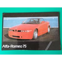 Календарик ALFA-ROMEO 75,1992г.