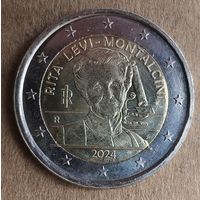 Италия 2 евро 2024 г., Рита Леви-Монтальчини , UC# 113