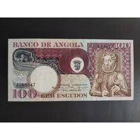 Ангола. 100  эскудо (образца 10.06.1973 года, полпись 10, P106)