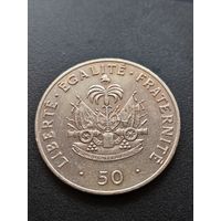 Гаити 50 сантимов 1991 г.