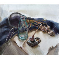 Картина. Натюрморт живопись акварелью