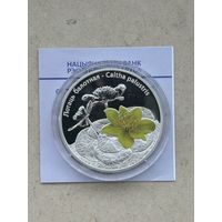 Лотаць балотная. 20 рублей 2014 год. Калужница болотная.