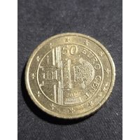 Австрия 50 евроцентов 2017