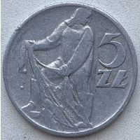 Польша 5 злотых 1959 г.