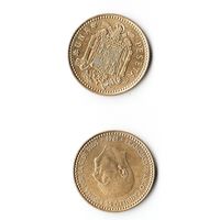 1 песета Испания 1966 года