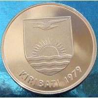 Кирибати. 20 центов 1979 год  KM#5  "Дельфины"  Тираж: 10.000 шт