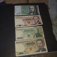 Литовские и Польские купюры