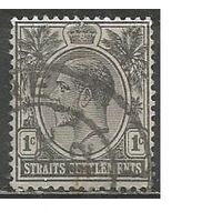 Стрейтс Селтмент. Король Георг V. 1919г. Mi#157.