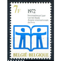 Бельгия - 1972г. - международный год книг - 1 марка - полная серия, MLH [Mi 1672]. #2-Be-38-B-2