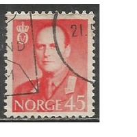 Норвегия. Король Олаф V. 1958г. Mi#421.