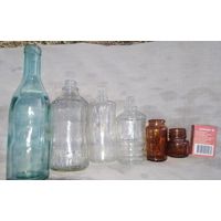 Бутылочки времён СССР в коллекцию или для декора с рубля