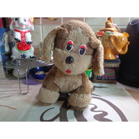 Мягкая игрушка СССР. СОБАКА.